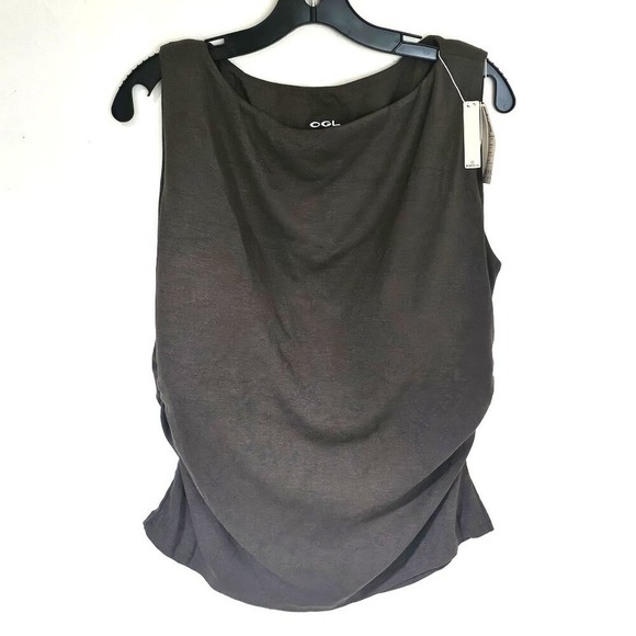 OGL Tops - OGL Olive Ruched BramiTank 2X NWT